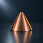 Bronz Konik Metal Parça_Render